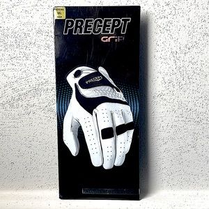 Mens right hand Precept Grip All weather golf glove. Brand New. Never Used